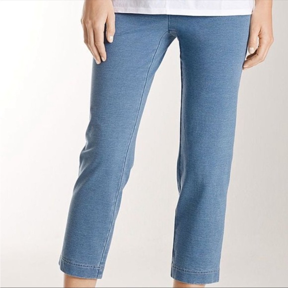 J. Jill Pants - J. Jill Pure Jill Indigo Slim Crops Size XS Petite